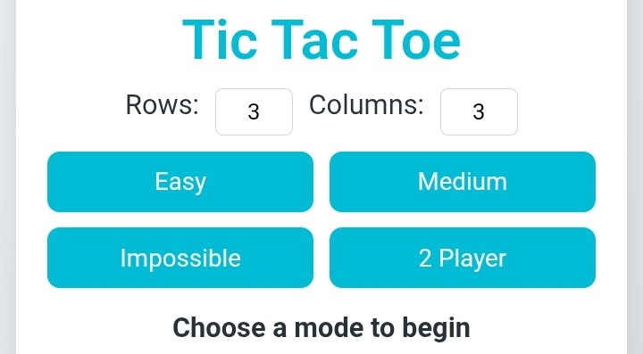 Tic Tac Toe Screenshot 1